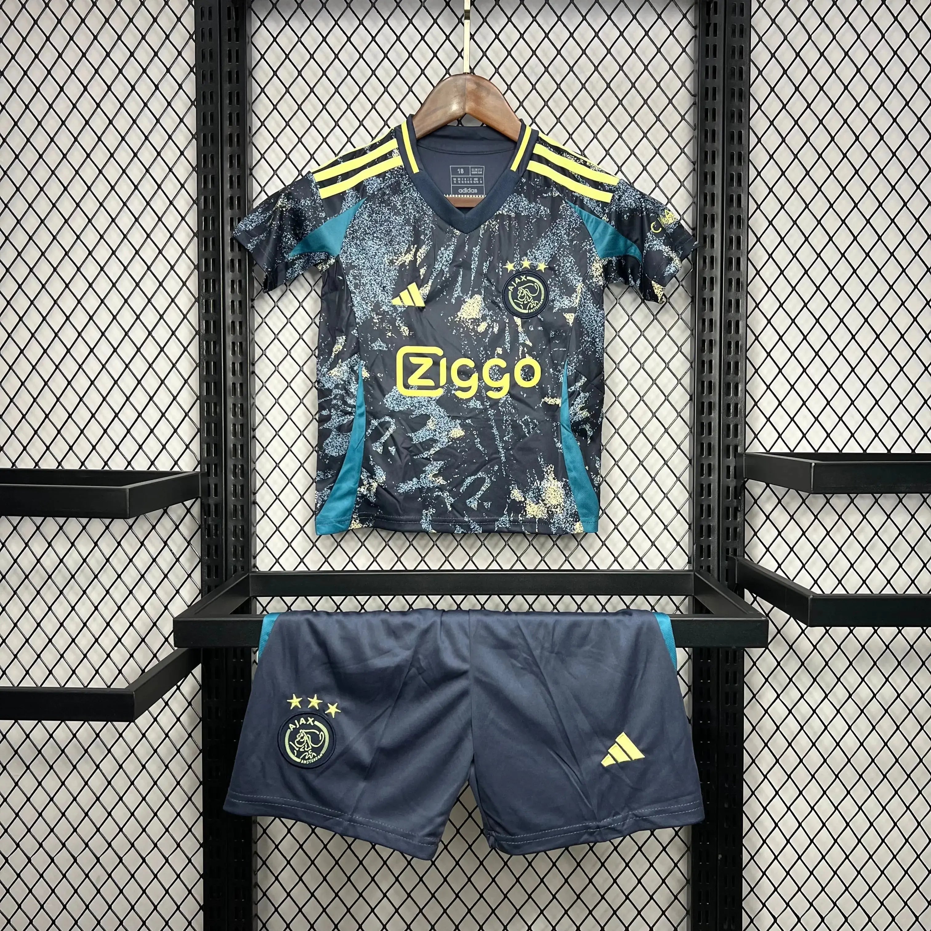 MAILLOT ENFANT AJAX EXTERIEUR 2024/2025 Onze Maillots
