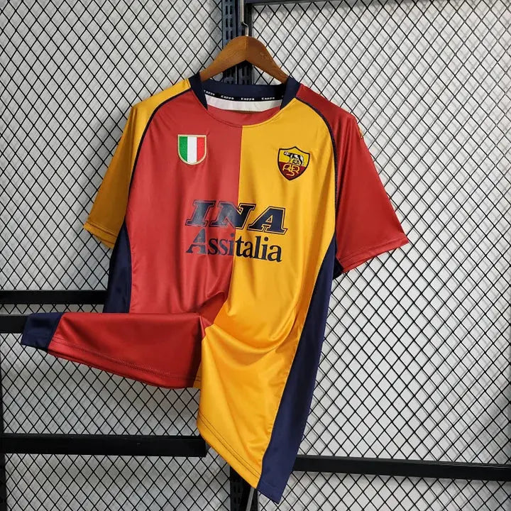MAILLOT RETRO AS ROMA 2001/2002 Onze Maillots