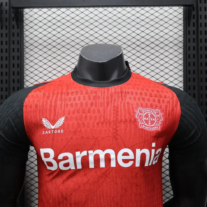 MAILLOT BAYER LEVERKUSEN DOMICILE 2024/2025 Onze Maillots