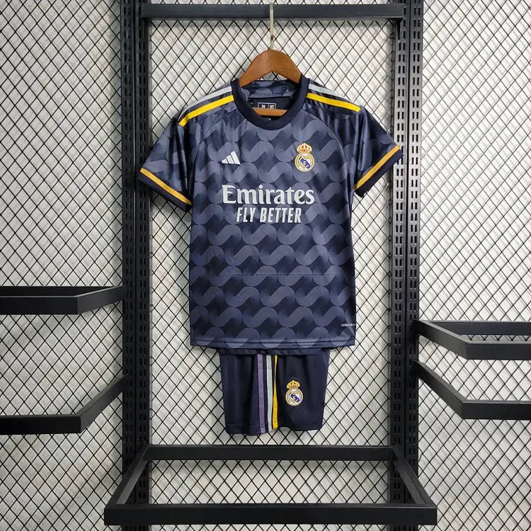 MAILLOT ENFANT REAL MADRID EXTERIEUR 2023/2024 Onze Maillots