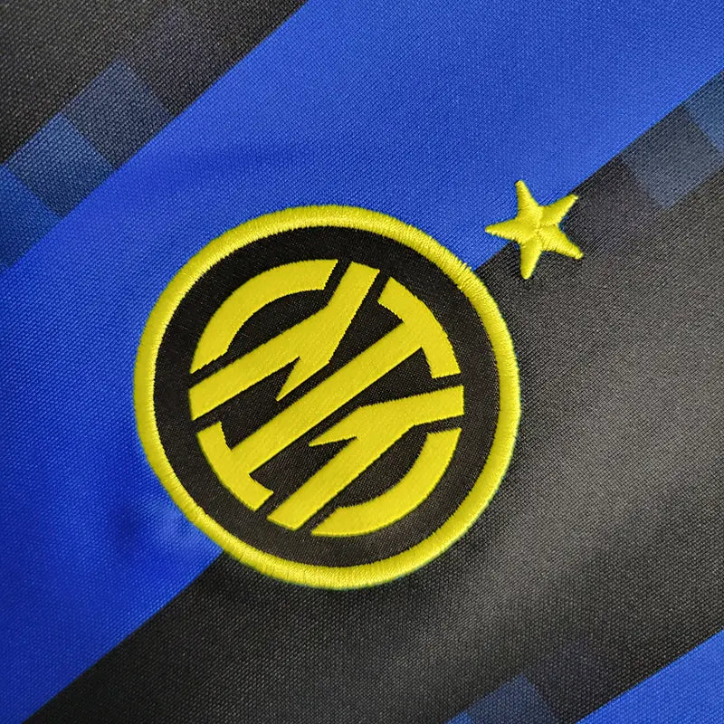 MAILLOT INTER MILAN DOMICILE 2023/2024 VERSION MANCHES LONGUES - MODAFOOT