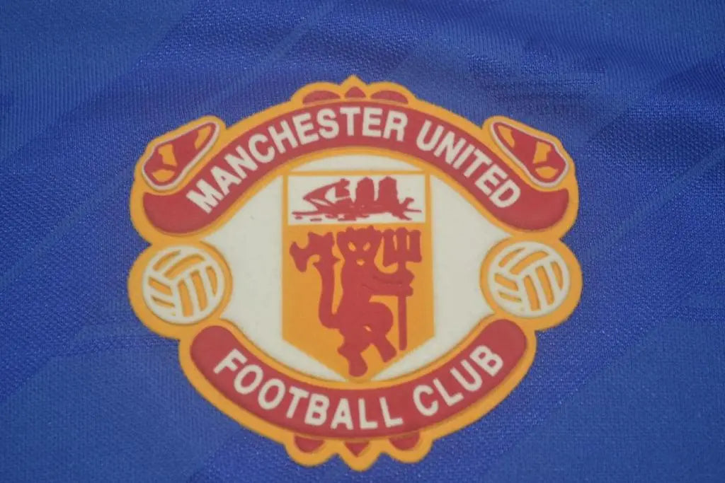 MAILLOT RETRO MANCHESTER UNITED EXTÉRIEUR 1986/1988 VERSION MANCHES LONGUES - MODAFOOT