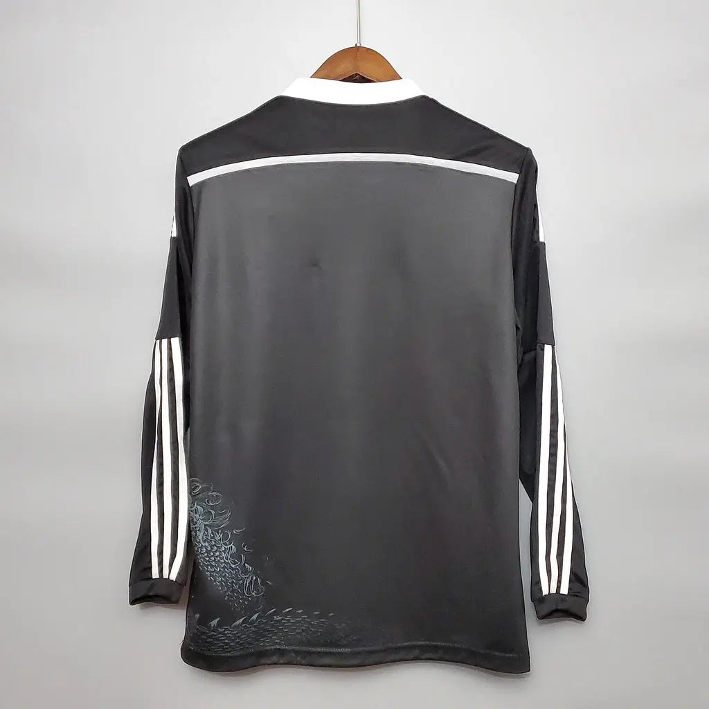 MAILLOT REAL MADRID EXTÉRIEUR 2014/2015 VERSION MANCHES LONGUES - MODAFOOT