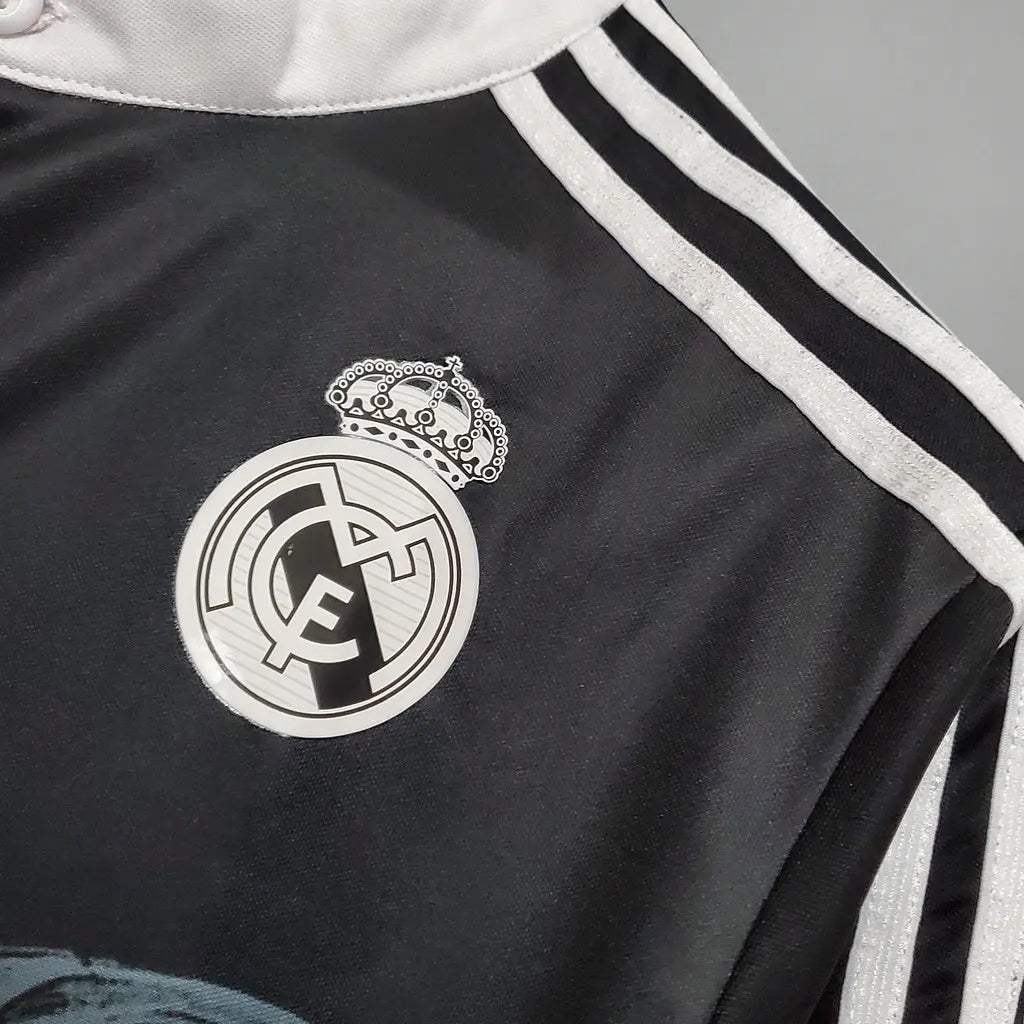 MAILLOT REAL MADRID EXTÉRIEUR 2014/2015 VERSION MANCHES LONGUES - MODAFOOT