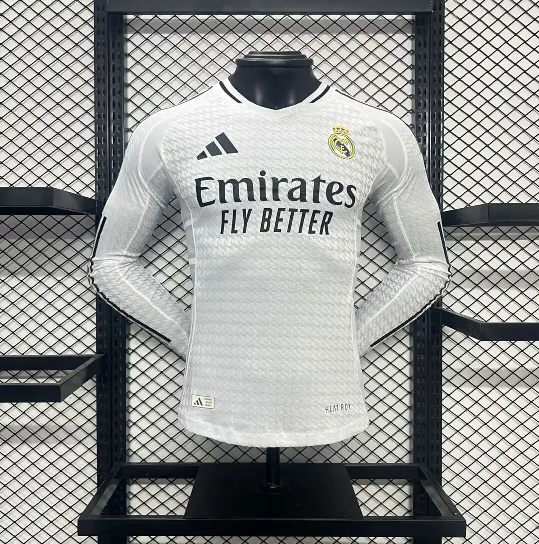 MAILLOT REAL MADRID DOMICILE 2024/2025 VERSION MANCHES LONGUES - MODAFOOT
