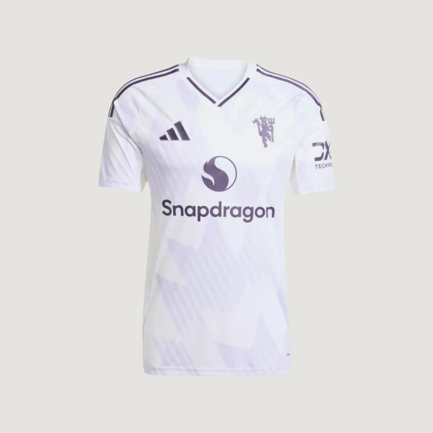 MANCHESTER UNITED – Maillot Extérieur 25/26 – Blanc & Violet MODAFOOT