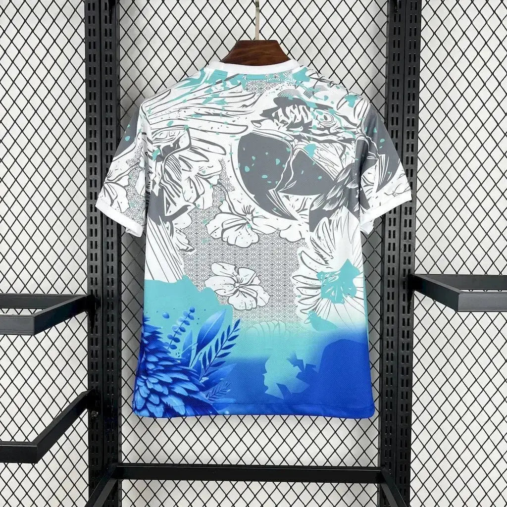 Maillot Brésil concept "Perroquet" bleu 2025/2026 MODAFOOT