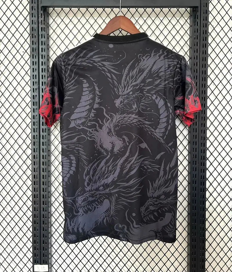 Maillot du Real Madrid " Rouge et Noir " Dragon Edition MODAFOOT
